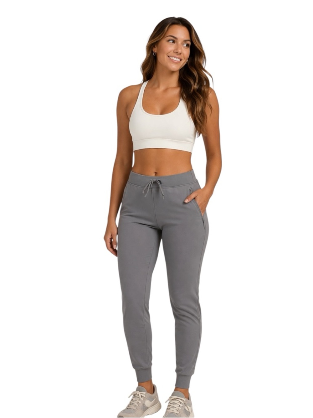 NWT Yogalicious Lux Avenue Side Zip Joggers